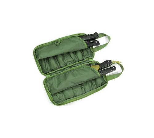 Brutalica 13+2 knives bag olive