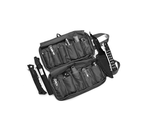 Brutalica 13+2 knives bag black