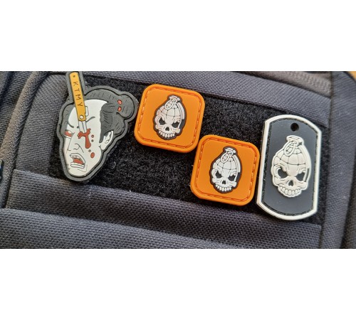 patch Brutalica Orange 25x25