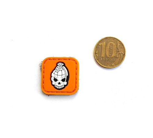 patch Brutalica Orange 25x25