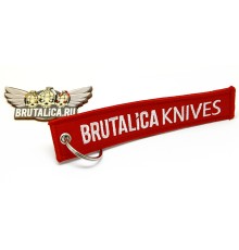 авиационный ярлык Brutalica Knives red