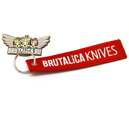 авиационный ярлык Brutalica Knives red