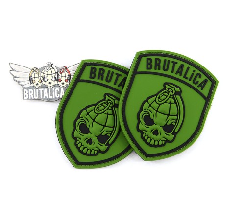Brutalica Army PVC 70x90mm Patch