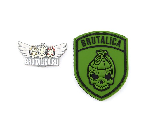 Brutalica Army PVC 70x90mm Patch