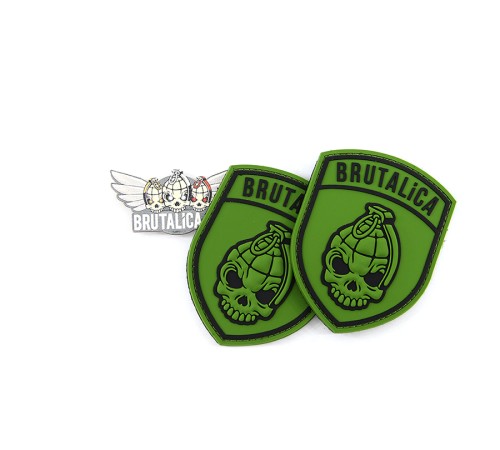 Brutalica Army PVC 70x90mm Patch