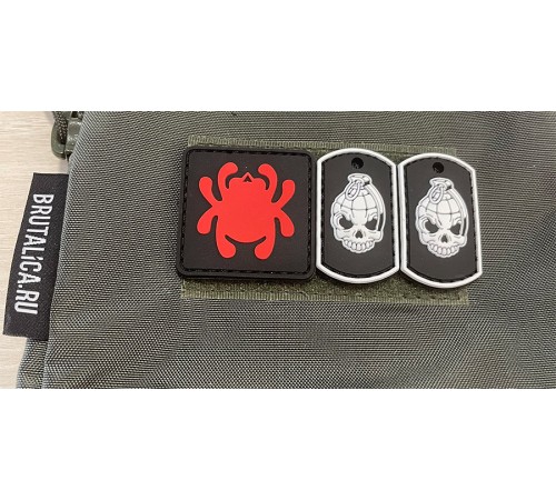 patch Spyderco 40mm велкро