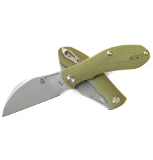 Brutalica Tsarap Folder micarta green