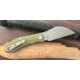 Brutalica Tsarap Folder micarta green