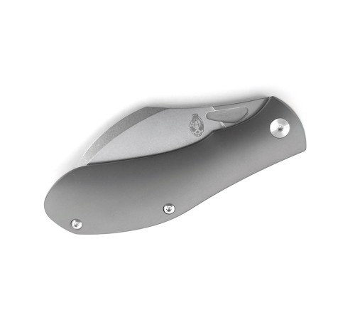 Brutalica Tsarap Folder Titanium serrated