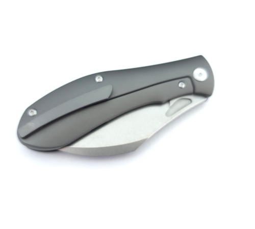 Brutalica Tsarap Folder Titanium serrated