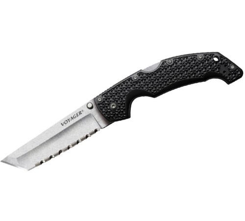 Cold Steel Voyager Tanto Serrated