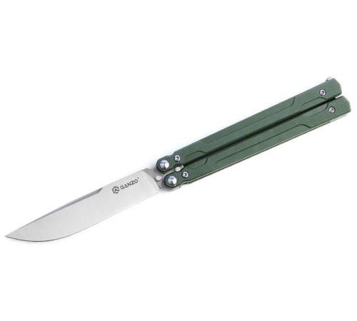 Ganzo Balisong G766 green