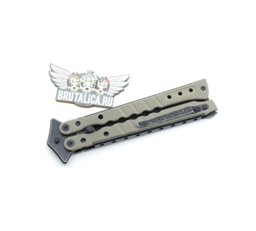 Нокс Балисонг 203-740405 tan