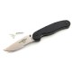 Ontario RAT-1 ON8849SS serrated/black handle