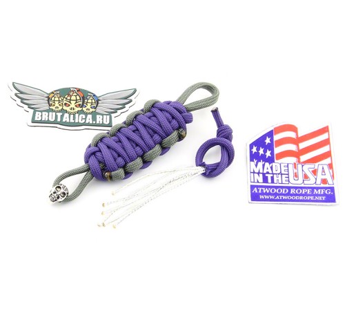 Шнур Paracord Purple (фиолетовый паракорд)