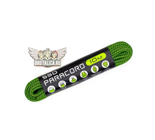 Paracord 550 Neon Green Snake