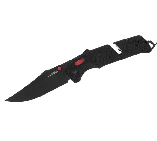 SOG Trident mk3 black red