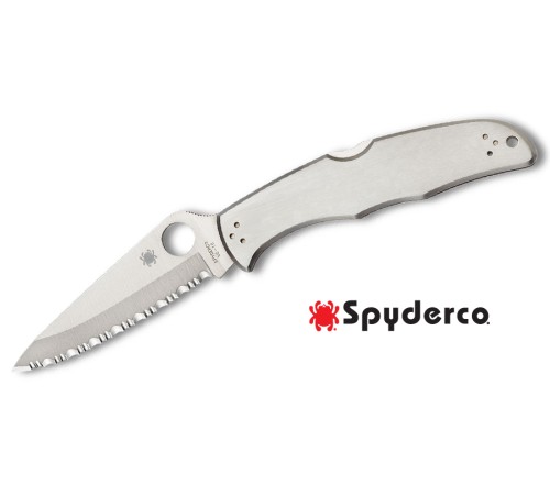 Spyderco Endura 4 steel serrated