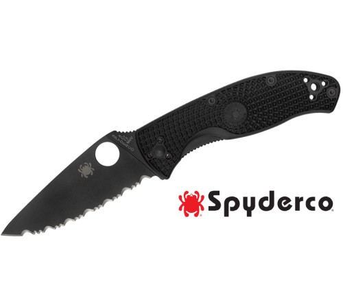 Spyderco Tenacious Lightweight black/serrated