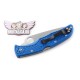 Spyderco Endura Blue flat ground