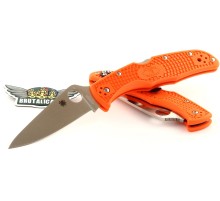 Spyderco Endura Flat Ground Orange 
