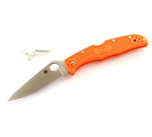 Spyderco Endura Flat Ground Orange 