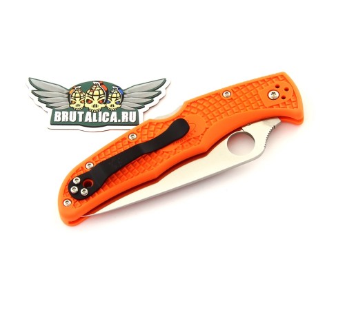 Spyderco Endura Flat Ground Orange 