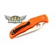 Spyderco Endura Flat Ground Orange 