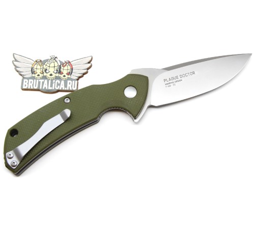 Steel Will Plague Doctor F16M green