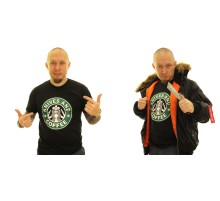 футболка Knives and Coffee 