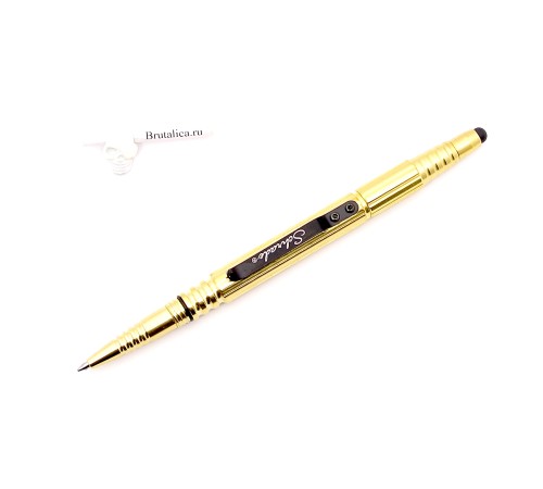 Shrade Tactical Stylus Pen Brass