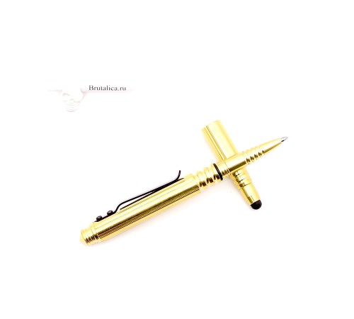 Shrade Tactical Stylus Pen Brass